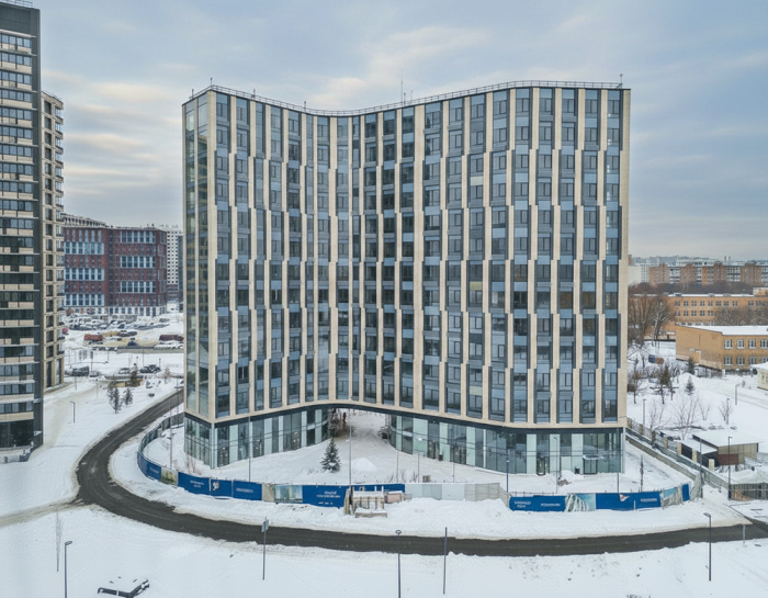 «Ривер Парк Коломенское»: Здание с волнообразным фасадом на юге Москвы получило ЗОС фото: «Ривер Парк Коломенское»: Здание с волнообразным фасадом на юге Москвы получило ЗОС