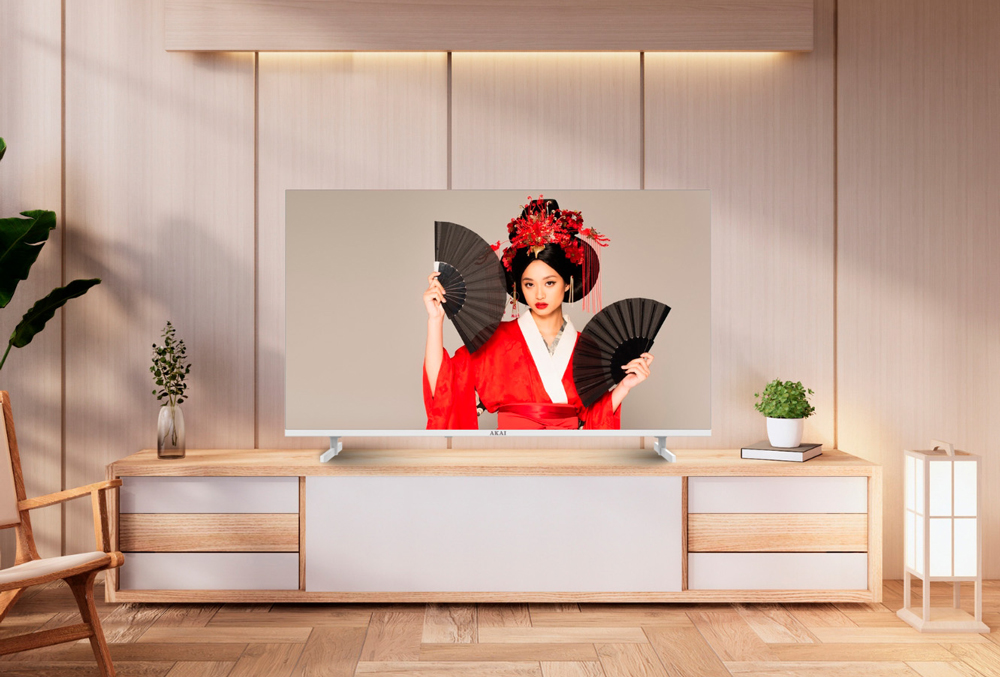 AKAI представил на российском рынке белые телевизоры фото: AKAI представил на российском рынке белые телевизоры