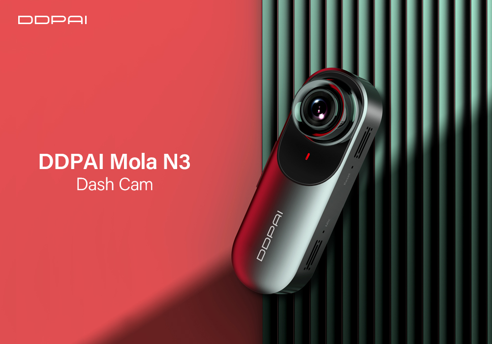 фото: DDPai Dash Cam Mola N3 1600P HD GPS - компактный видеорегистратор с Wi-Fi и не только