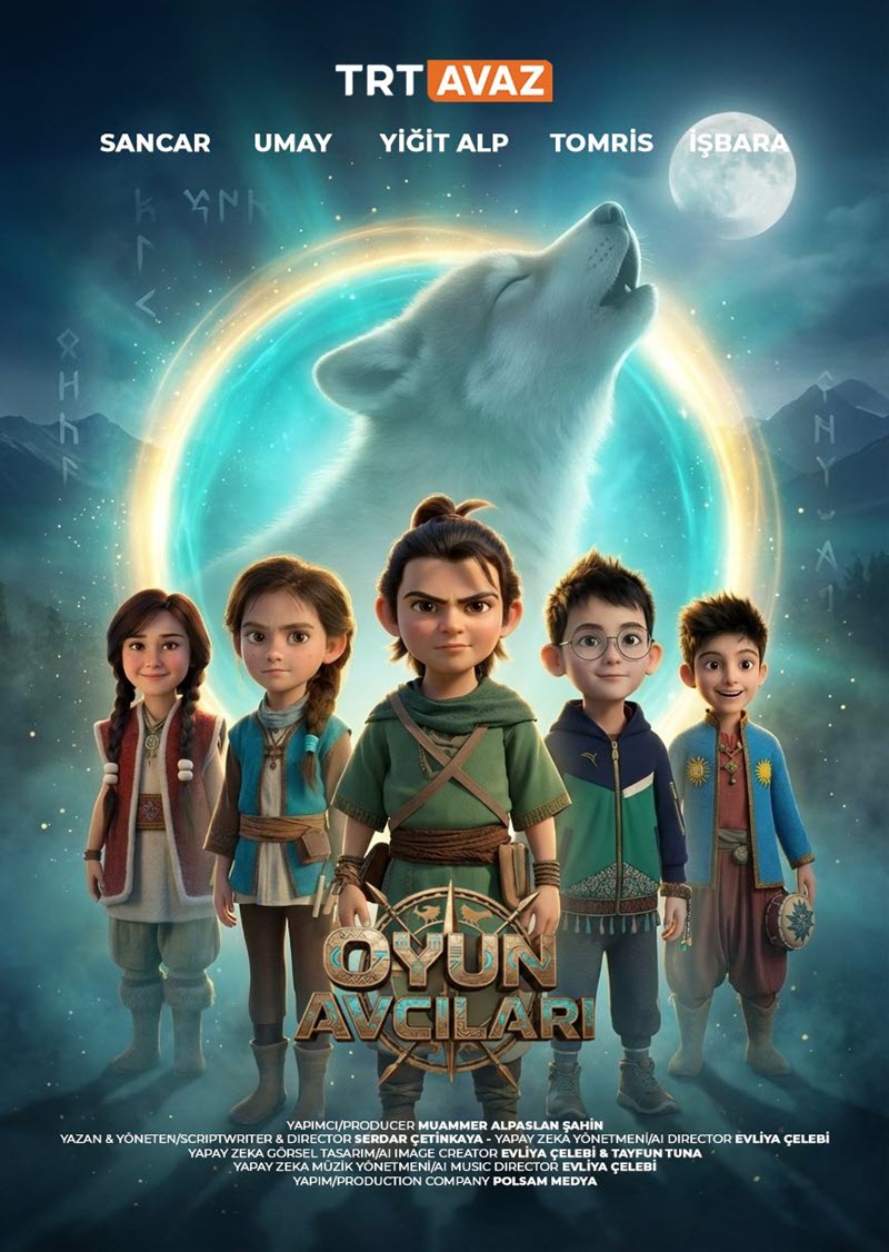 На телеканале TRT Avaz состоялась премьера «Охотники за играми» - первого в Турции мультсериала, полностью созданного с помощью искусственного интеллекта фото: На телеканале TRT Avaz состоялась премьера «Охотники за играми» - первого в Турции мультсериала, полностью созданного с помощью искусственного интеллекта