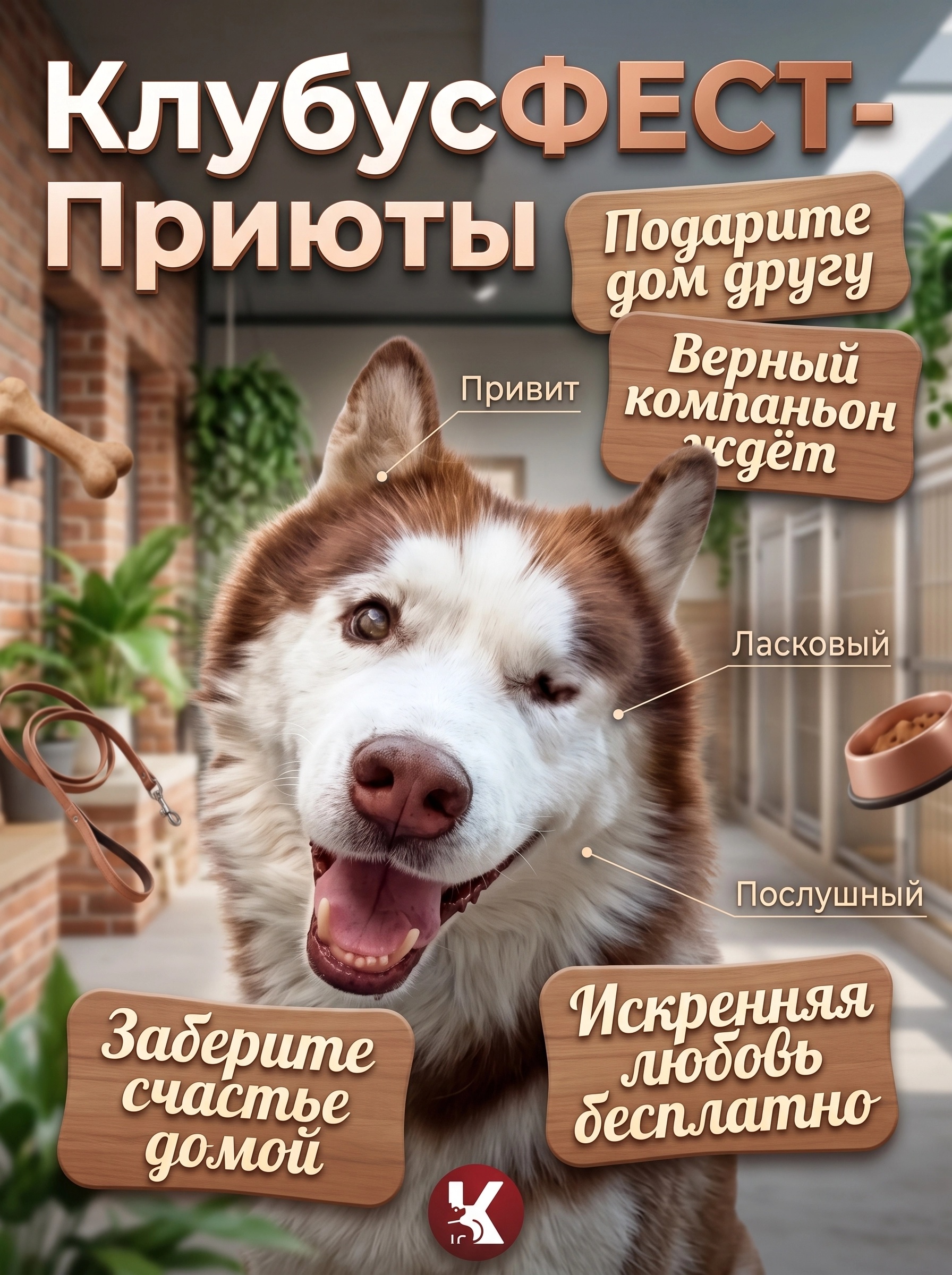 Онлайн-выставка собак «КлубусФЕСТ-Приюты»: один клик - и собака дома фото: Онлайн-выставка собак «КлубусФЕСТ-Приюты»: один клик - и собака дома