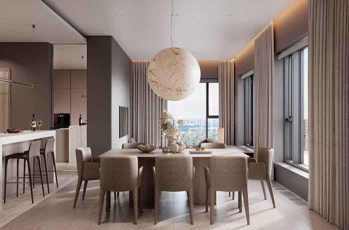 Дизайн интерьеров квартир в премиальном «Крылатская 33» разработало архитектурное бюро Александры Федоровой фото: Дизайн интерьеров квартир в премиальном «Крылатская 33» разработало архитектурное бюро Александры Федоровой