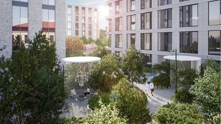 На территории «Садовнической 69» появится благоустроенный сад с гипоаллергенными растениями фото: На территории «Садовнической 69» появится благоустроенный сад с гипоаллергенными растениями