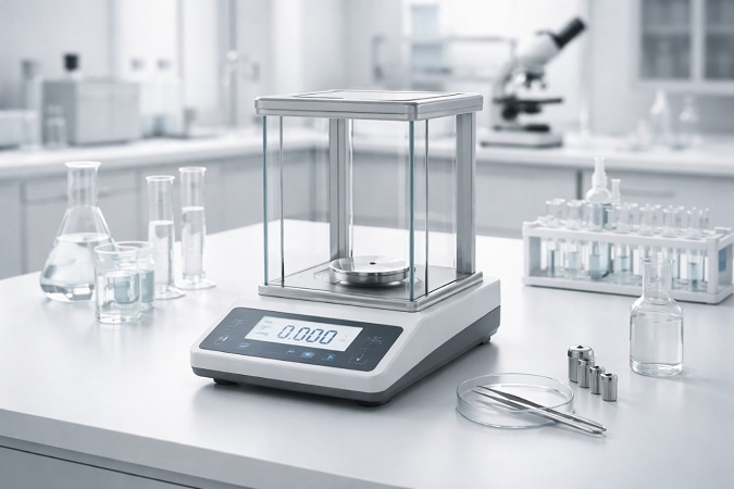 Аналитические весы в лаборатории: зачем нужна высокая точность фото: Аналитические весы в лаборатории: зачем нужна высокая точность
