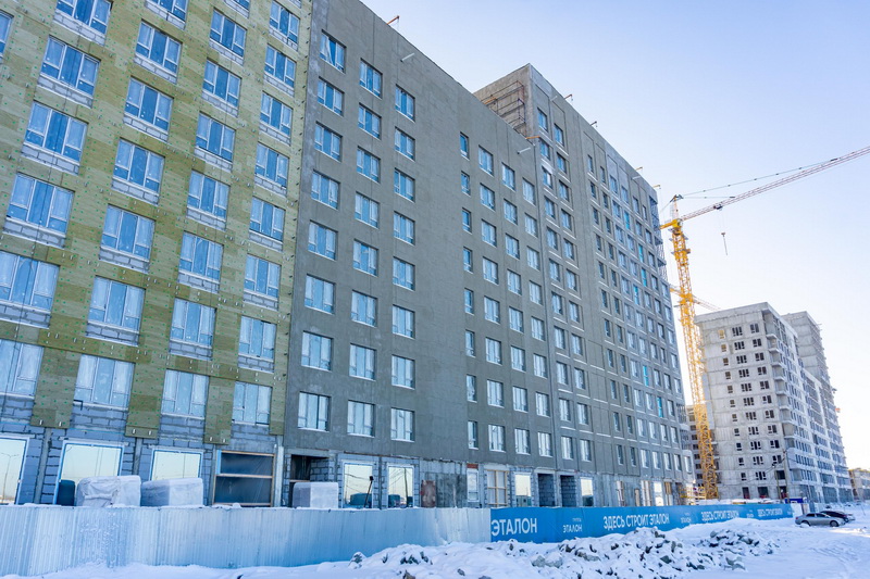 фото: Федеральная девелоперская Группа «Эталон» активно строит жилой район Солнечный на юге Екатеринбурга