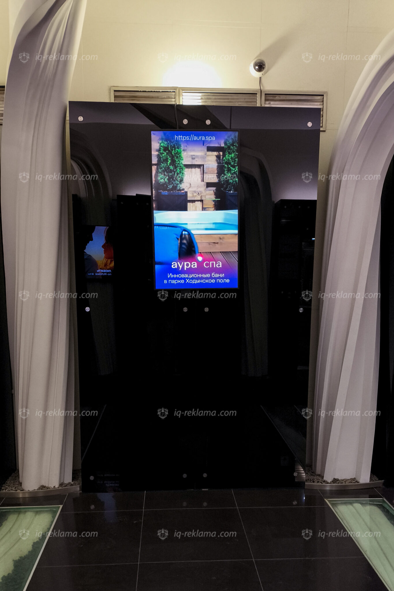 Рекламное агентство IQ запустило indoor-кампанию для Aura SPA в бизнес-центрах Москвы. фото: Рекламное агентство IQ запустило indoor-кампанию для Aura SPA в бизнес-центрах Москвы.