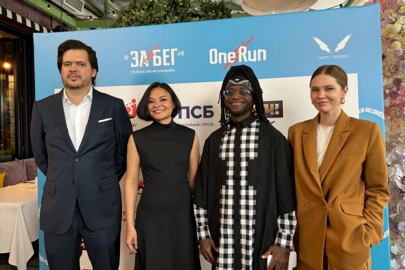Ведущие ENERGY стали модераторами пресс-завтрака, посвященного полумарафону ЗАБЕГ.РФ фото: Ведущие ENERGY стали модераторами пресс-завтрака, посвященного полумарафону ЗАБЕГ.РФ