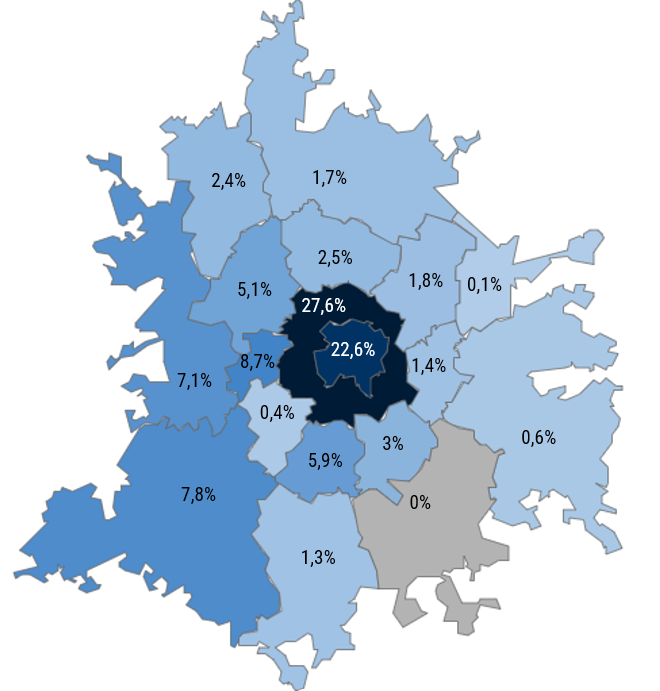 фото: CMWP проанализировала рынок офисной недвижимости за три квартала 2025 г.
