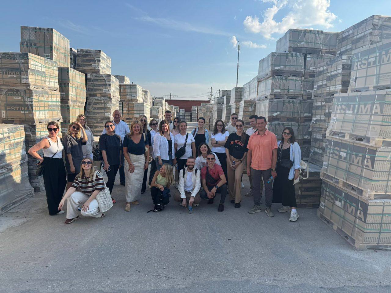 Компания Estima показала застройщикам свое производство керамогранита в Самаре фото: Компания Estima показала застройщикам свое производство керамогранита в Самаре