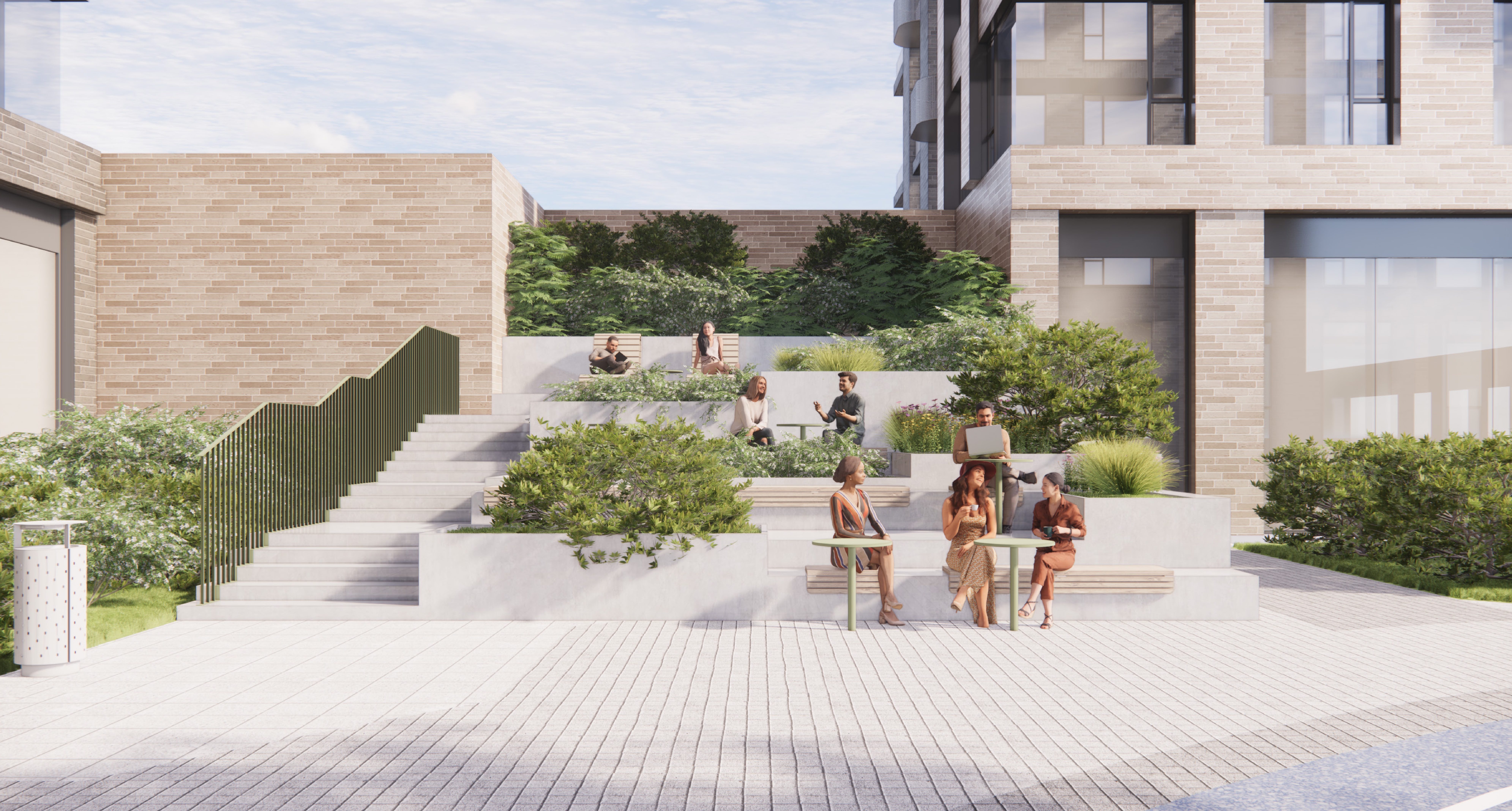 74% участка четвертой очереди ЖК ÁLIA отдано под благоустройство фото: 74% участка четвертой очереди ЖК ÁLIA отдано под благоустройство