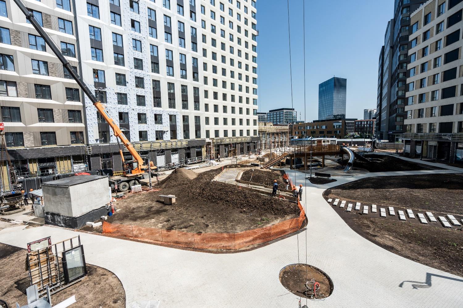 Стартовали работы по благоустройству третьей очереди жилого района на северо-западе Москвы фото: Стартовали работы по благоустройству третьей очереди жилого района на северо-западе Москвы