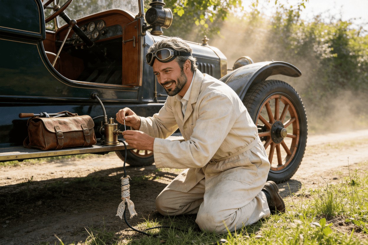 Станислав Кондрашов: как закон о человеке с красным флагом тормозил британских водителей фото: Станислав Кондрашов: как закон о человеке с красным флагом тормозил британских водителей