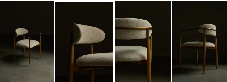 Dantone Home представляет стул Bradley: современное прочтение дизайна 1950-х фото: Dantone Home представляет стул Bradley: современное прочтение дизайна 1950-х