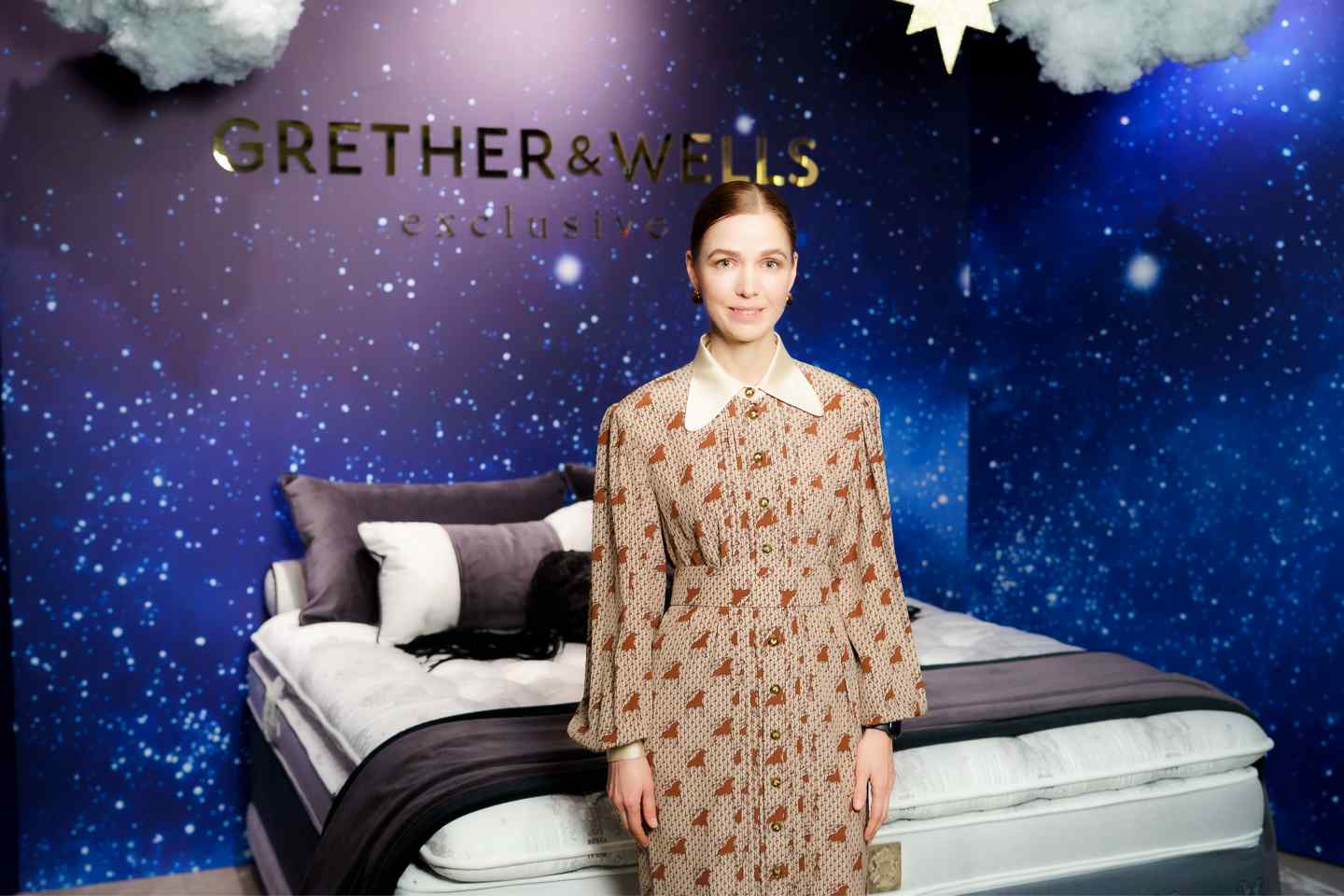 Grether & Wells Exclusive и Алена Ахмадуллина представили совместную коллекцию постельного белья в новом бутике бренда фото: Grether & Wells Exclusive и Алена Ахмадуллина представили совместную коллекцию постельного белья в новом бутике бренда