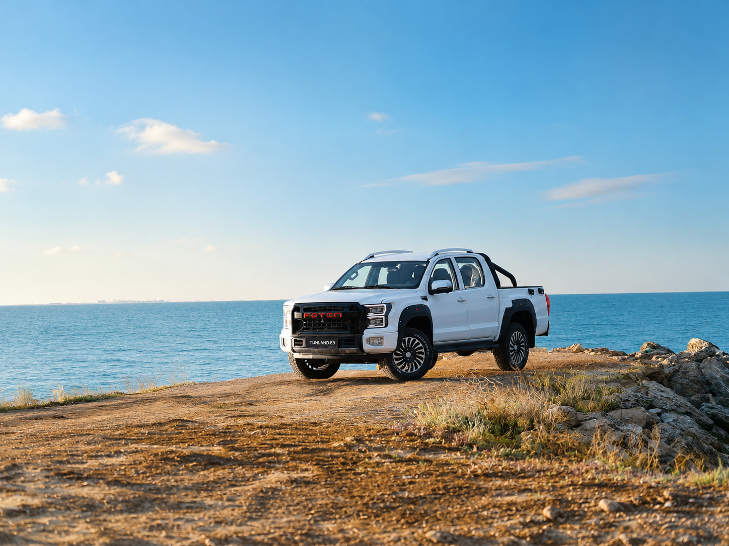 FOTON TUNLAND G9 прошел испытания жюри всероссийского конкурса «Автомобиль года» в Темрюкском районе Краснодарского края фото: FOTON TUNLAND G9 прошел испытания жюри всероссийского конкурса «Автомобиль года» в Темрюкском районе Краснодарского края