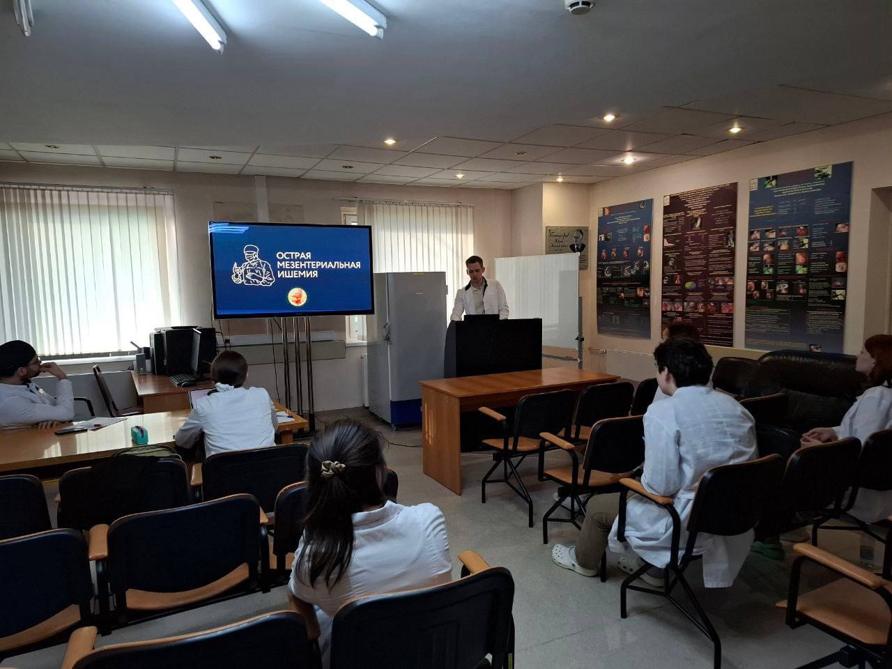 СНК Госпитальной хирургии №2 выразил благодарность всем участникам теоретически-практического заседания фото: СНК Госпитальной хирургии №2 выразил благодарность всем участникам теоретически-практического заседания