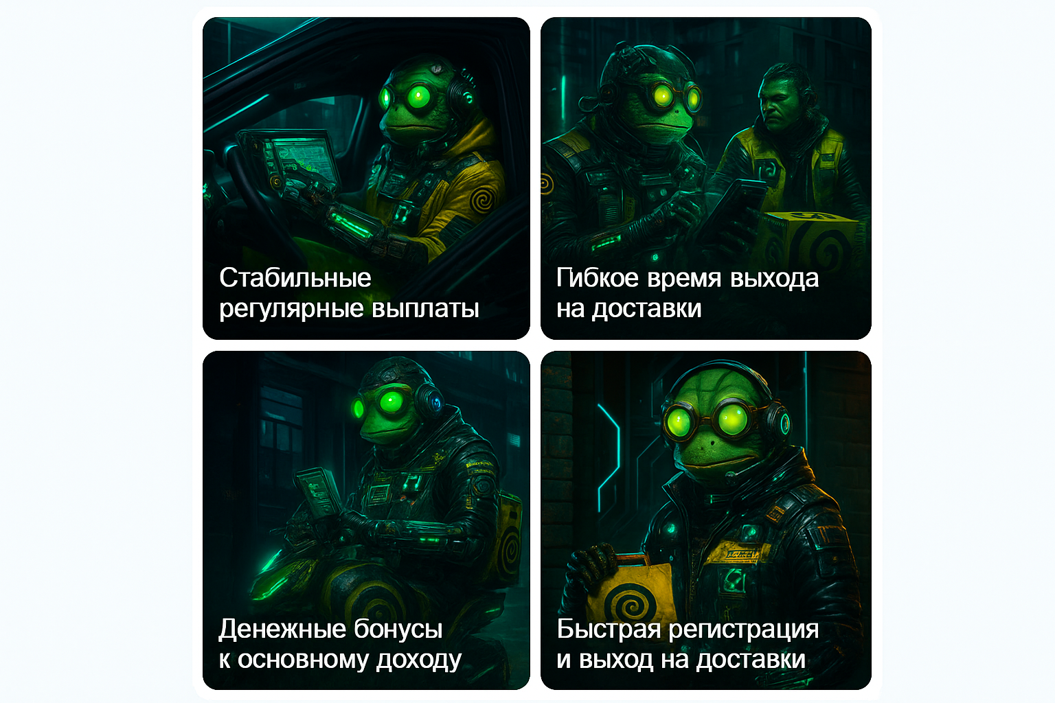 фото: Яндекс.Еда открывает новые возможности заработка для курьеров в 2025 году