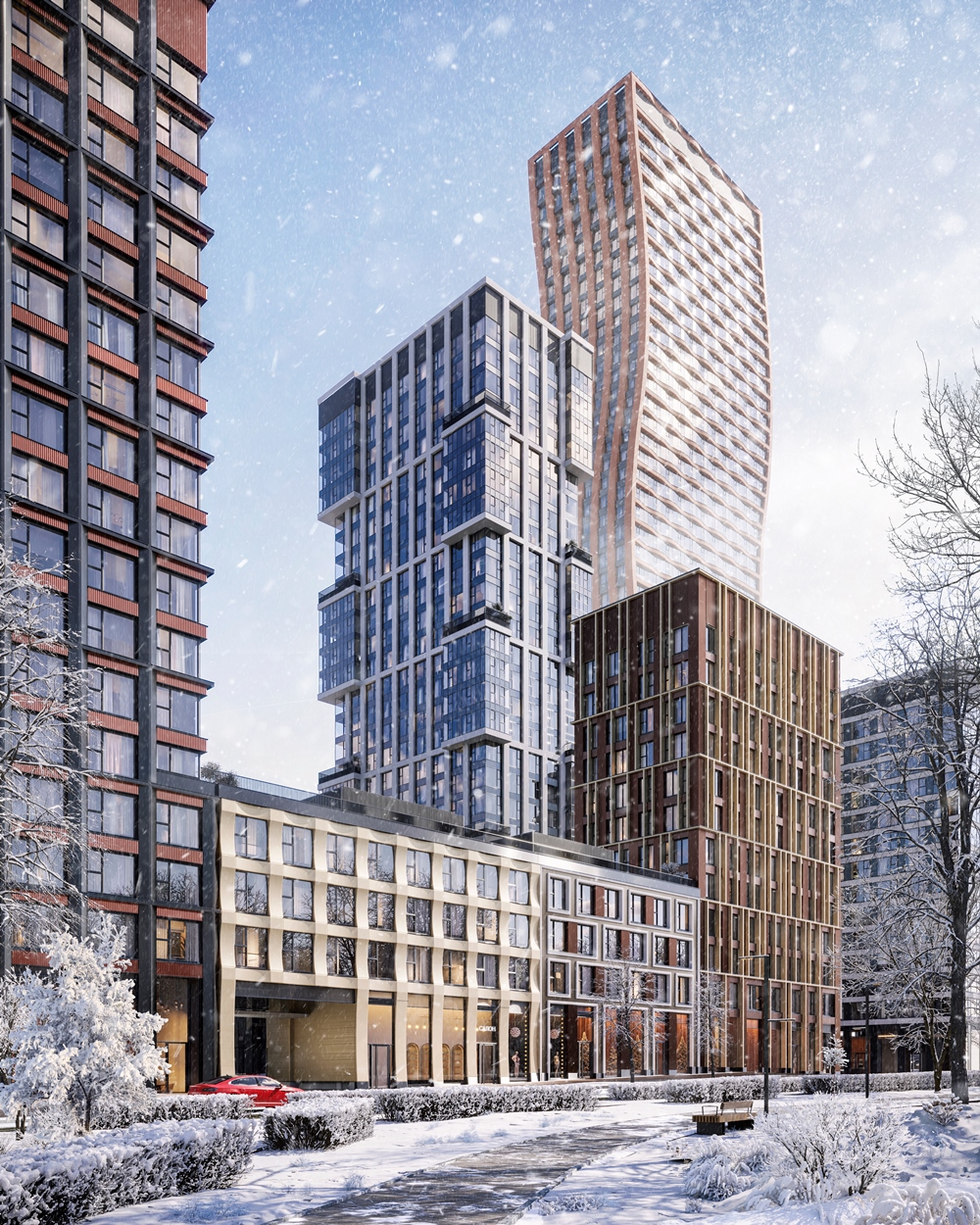 фото: Открыты продажи в новом небоскребе мультиквартала CITYZEN