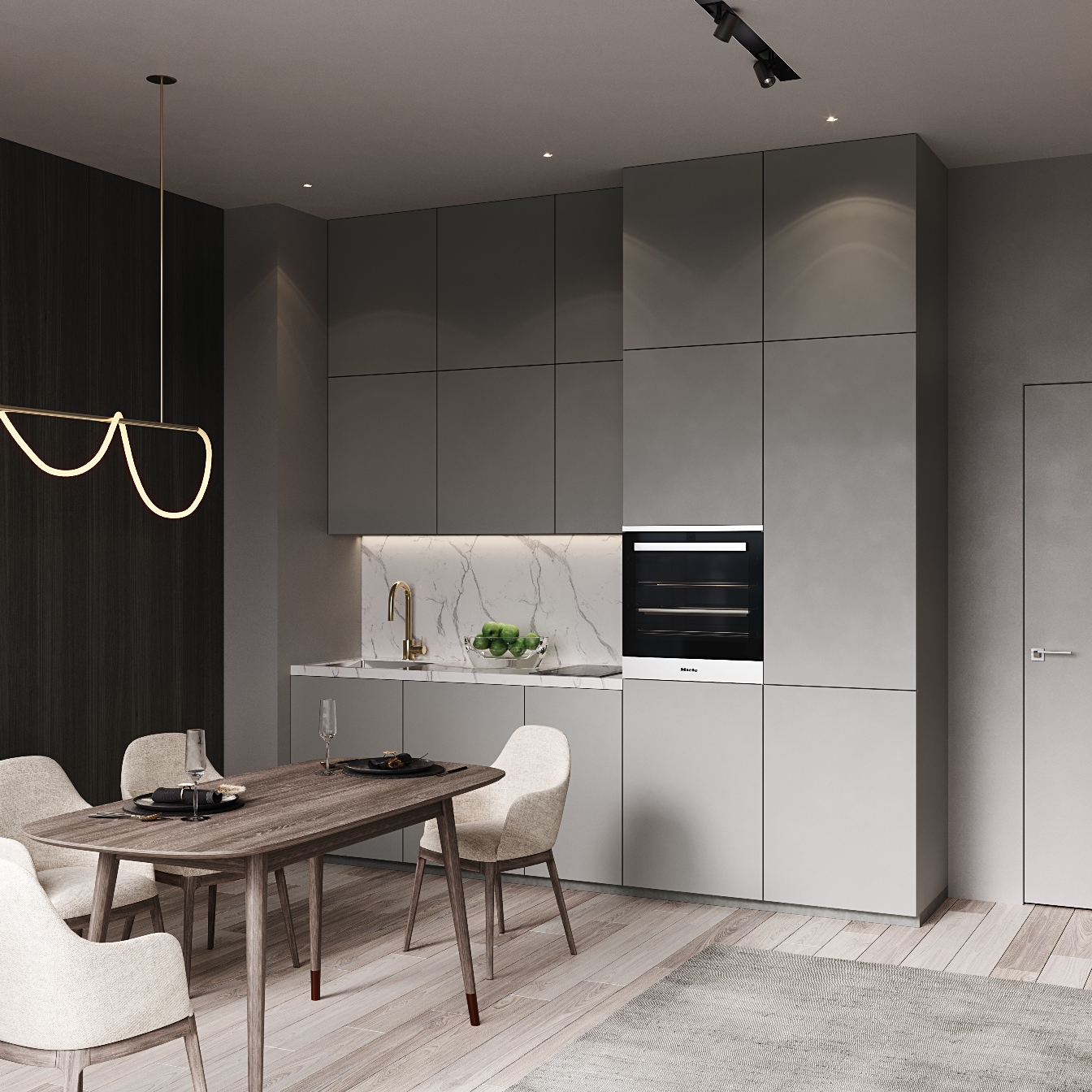 фото: «Метриум»: Площадь кухонь в новостройках Московского региона колеблется от 5 до 42 кв. м