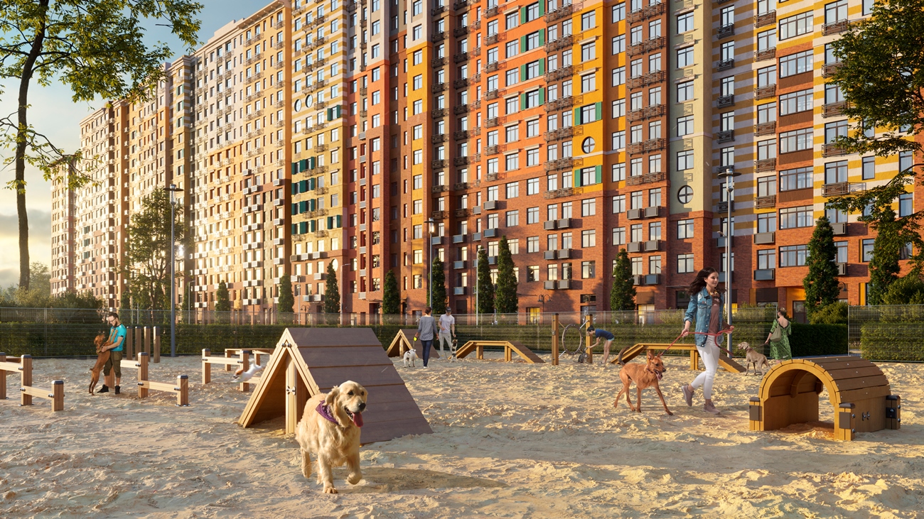 фото: «Метриум»: Как застройщики новостроек в Москве улучшают жизнь питомцев и их хозяев