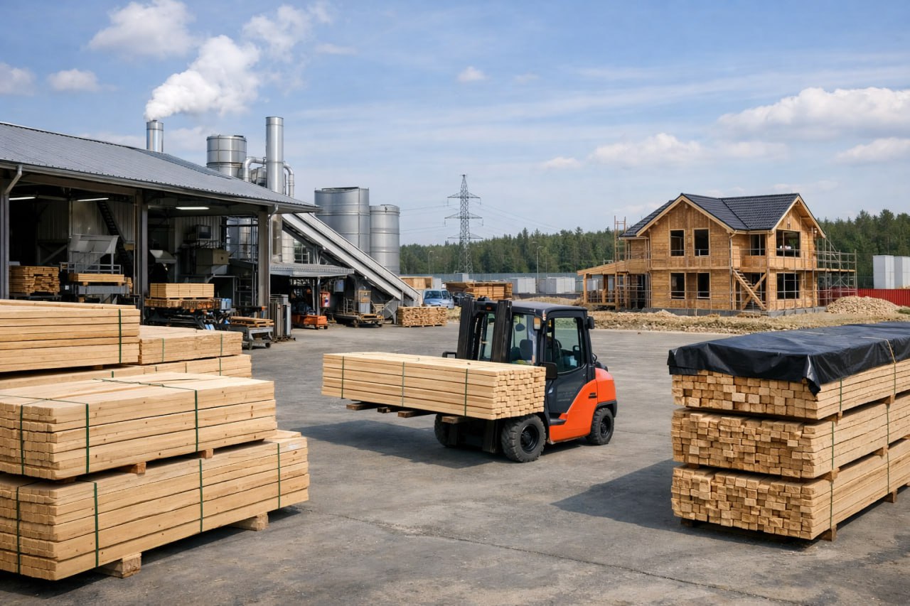 фото: Объёмы производства пиломатериалов в Московской области выросли