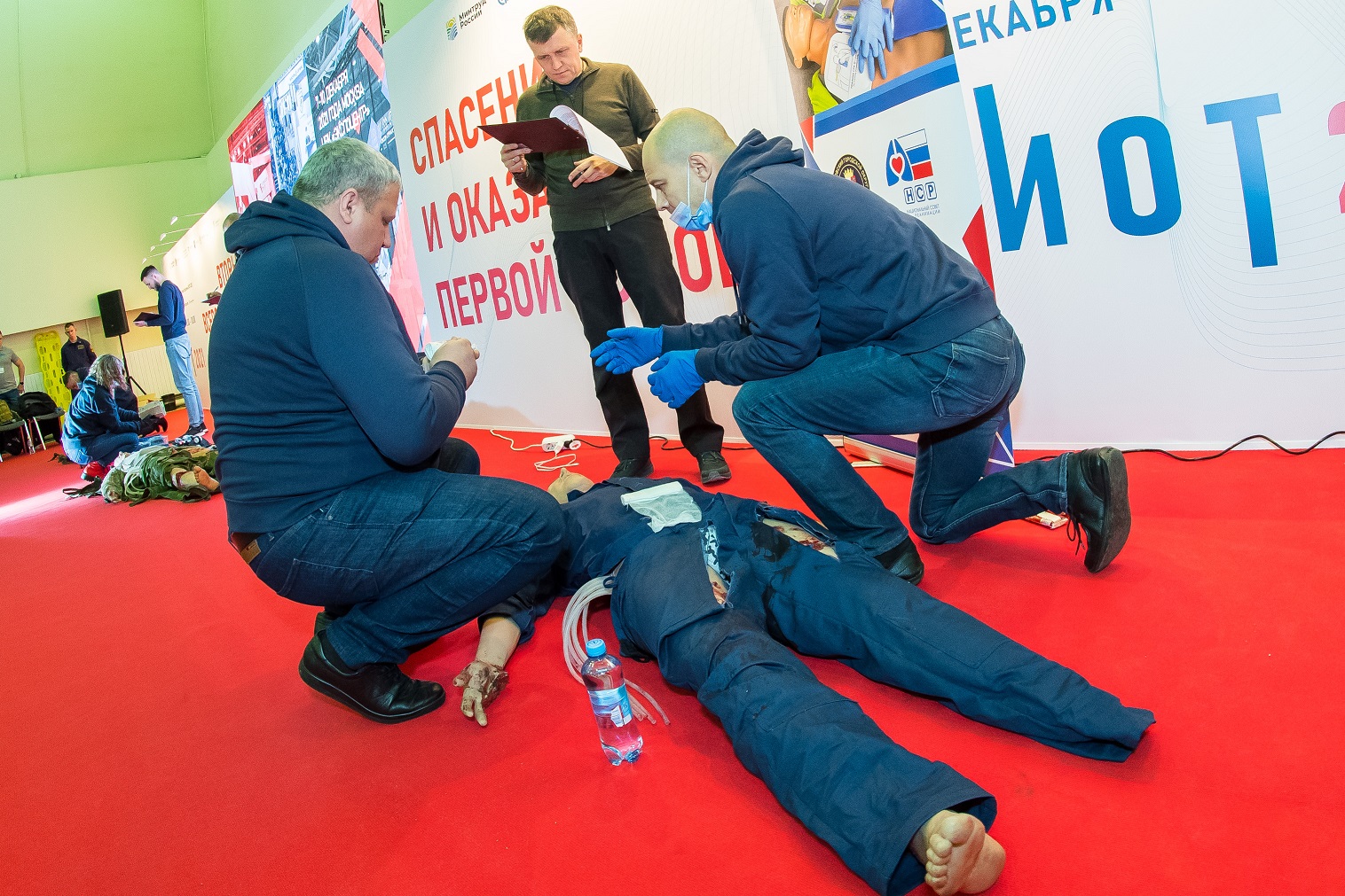 фото: Четвертые Всероссийские Соревнования «Оказание первой помощи пострадавшему» на БИОТ-2023