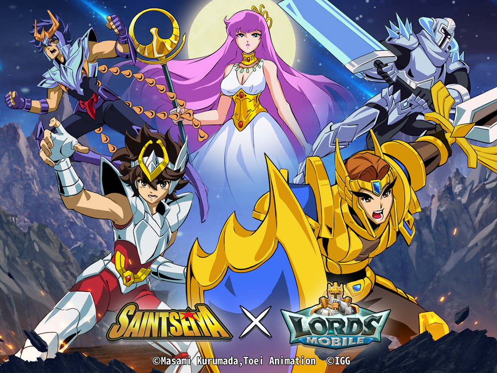 фото: Разработчики игры Lords Mobile объявили о грядущей коллаборации с аниме Saint Seiya