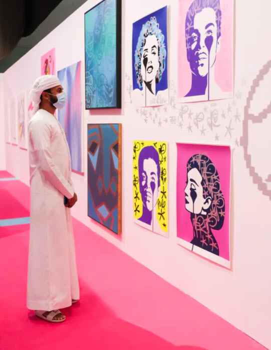фото: NIKOLSKAYA GALLERY представляет российских авторов на международной ярмарке современного искусства WORLD ART DUBAI FAIR в Объединенных Арабских Эмиратах, Дубай