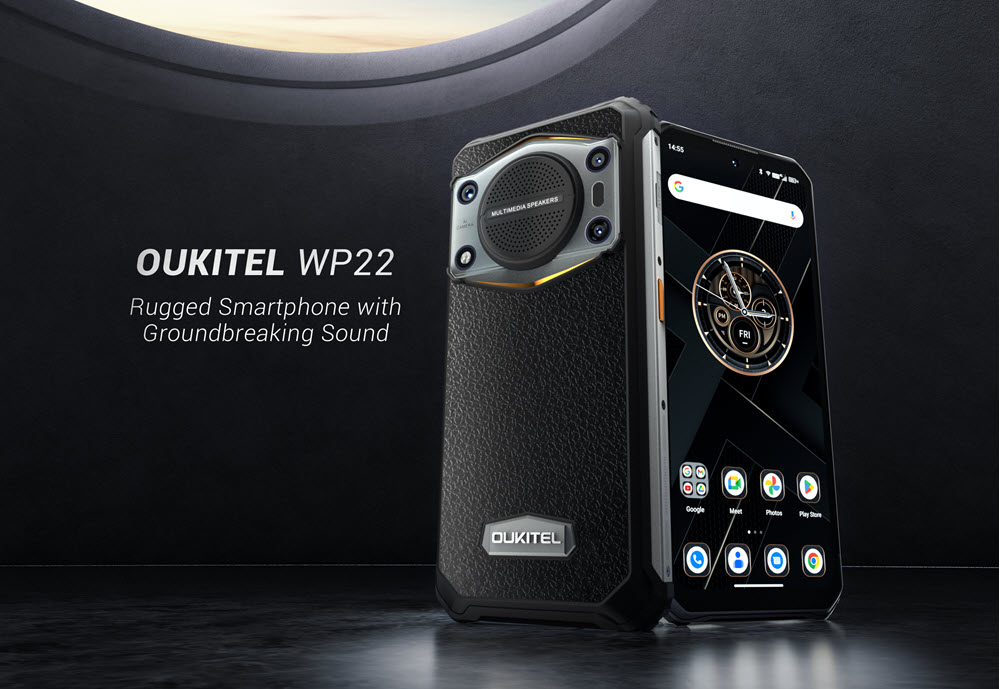 фото: Новинка 2023 года: сверхпрочный смартфон OUKITEL WP22 с самым громким и четким динамиком в мире