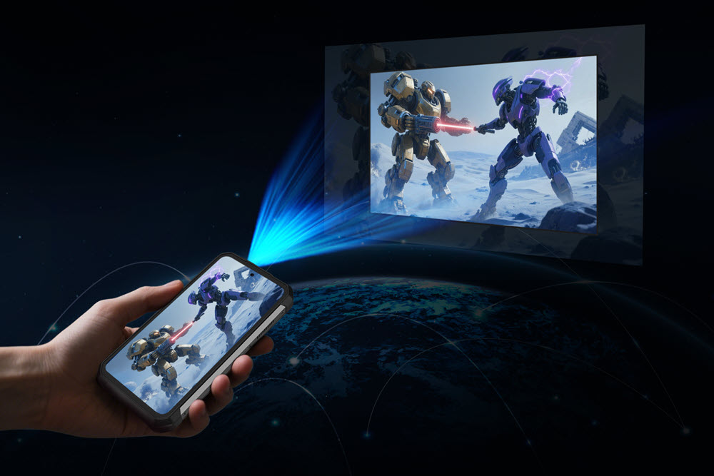 фото: Новинка 2025 года: cмартфон 8849 TANK 4 с проектором и AMOLED-экраном