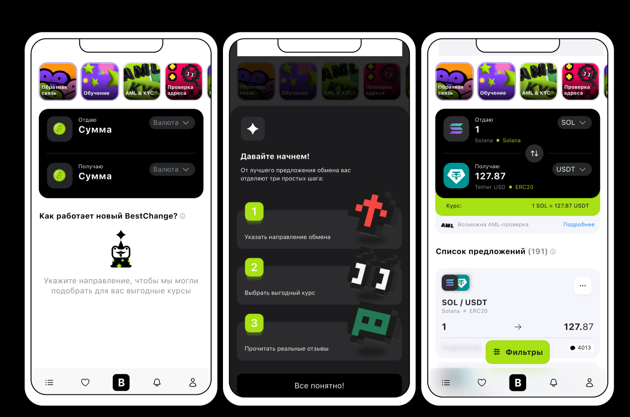 фото: Новинки бренда 2025: Обзор официальных приложений BestChange в Telegram, App Store, Google Play и AppGallery