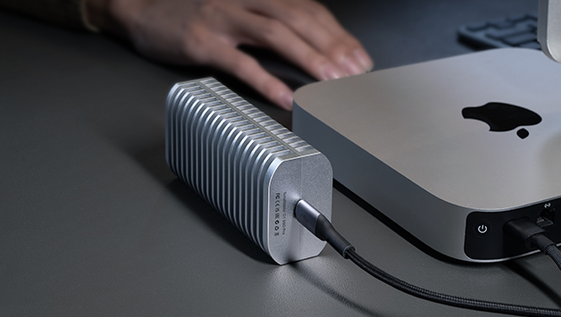 фото: На российском рынке представлен TerraMaster D1 SSD Pro: корпус Thunderbolt 5 80 Гбит/с достигает 7061 МБ/с с безвентиляторным алюминиевым дизайном