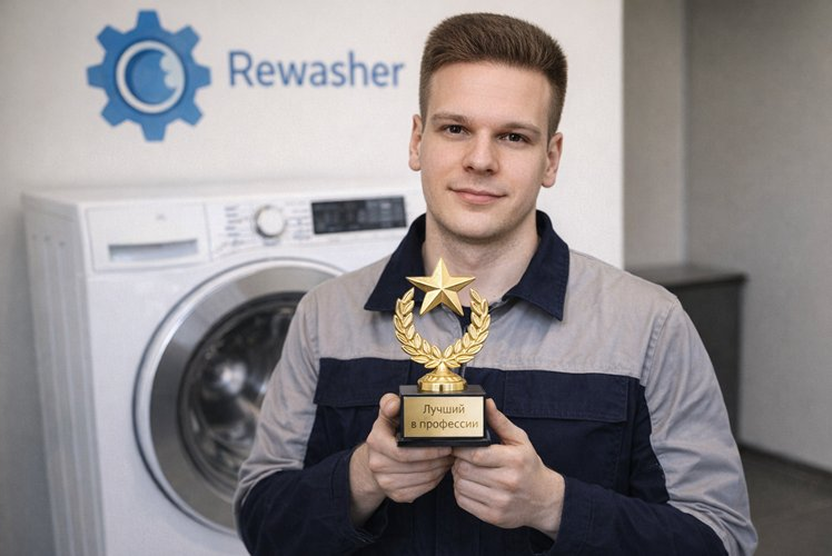 Мастер сервисного центра Rewasher получил награду «Лучший в профессии»