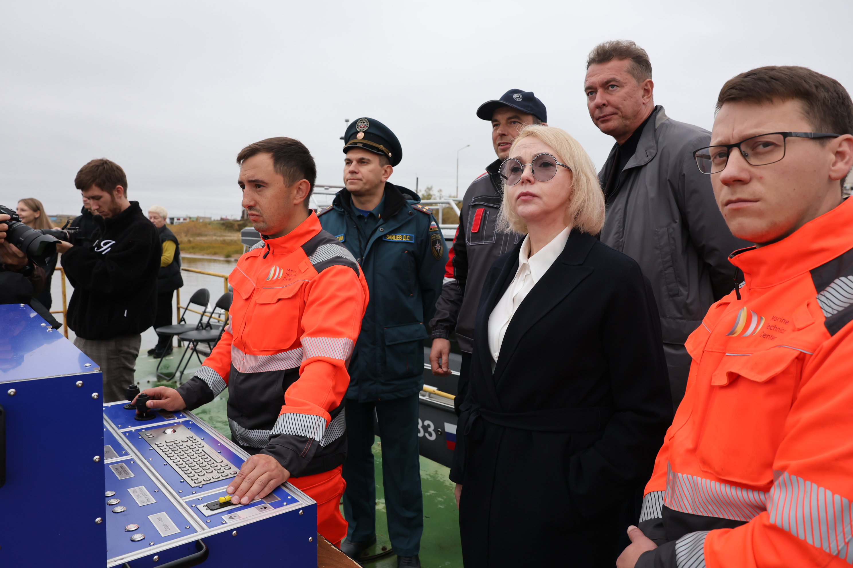 фото: В Нарьян-Маре проведены ходовые испытания безэкипажного катера в рамках проекта «Сервал-Н»