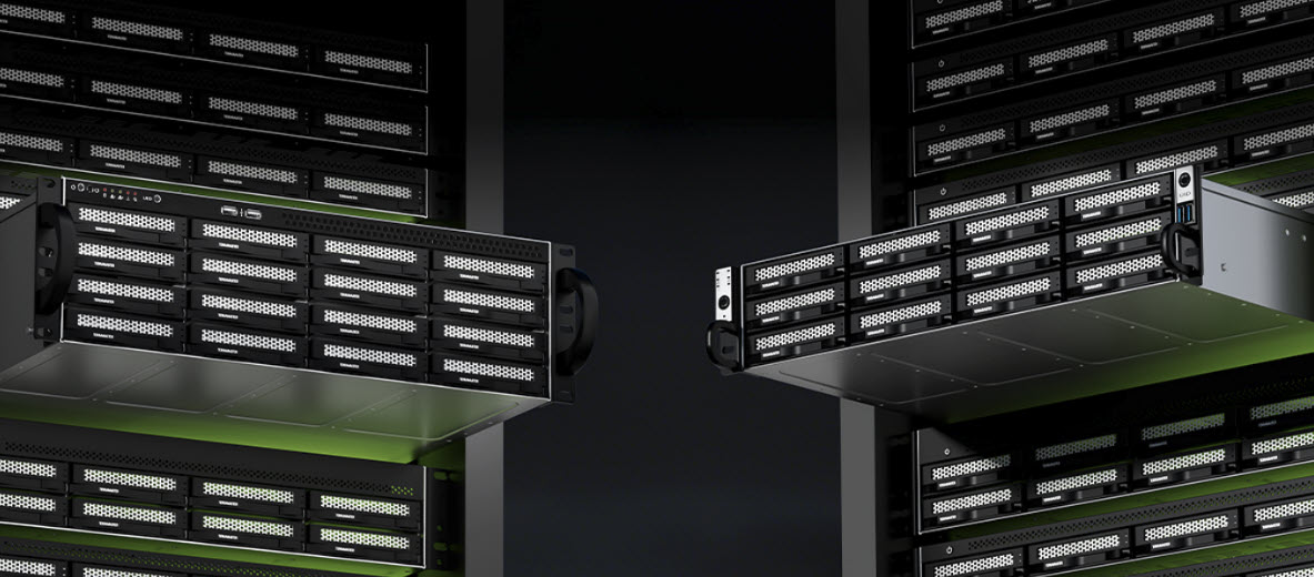 фото: TerraMaster представляет стоечные NAS серии 725 на базе Xeon для корпоративного хранения данных