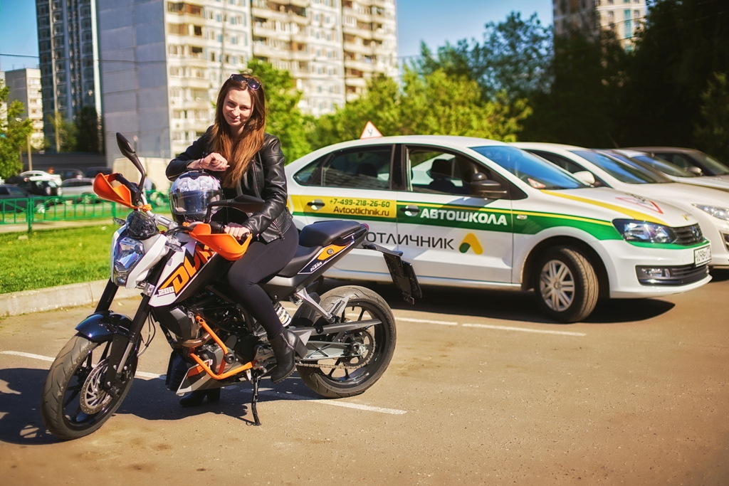 фото: Курсы по вождению мотоцикла в Москве
