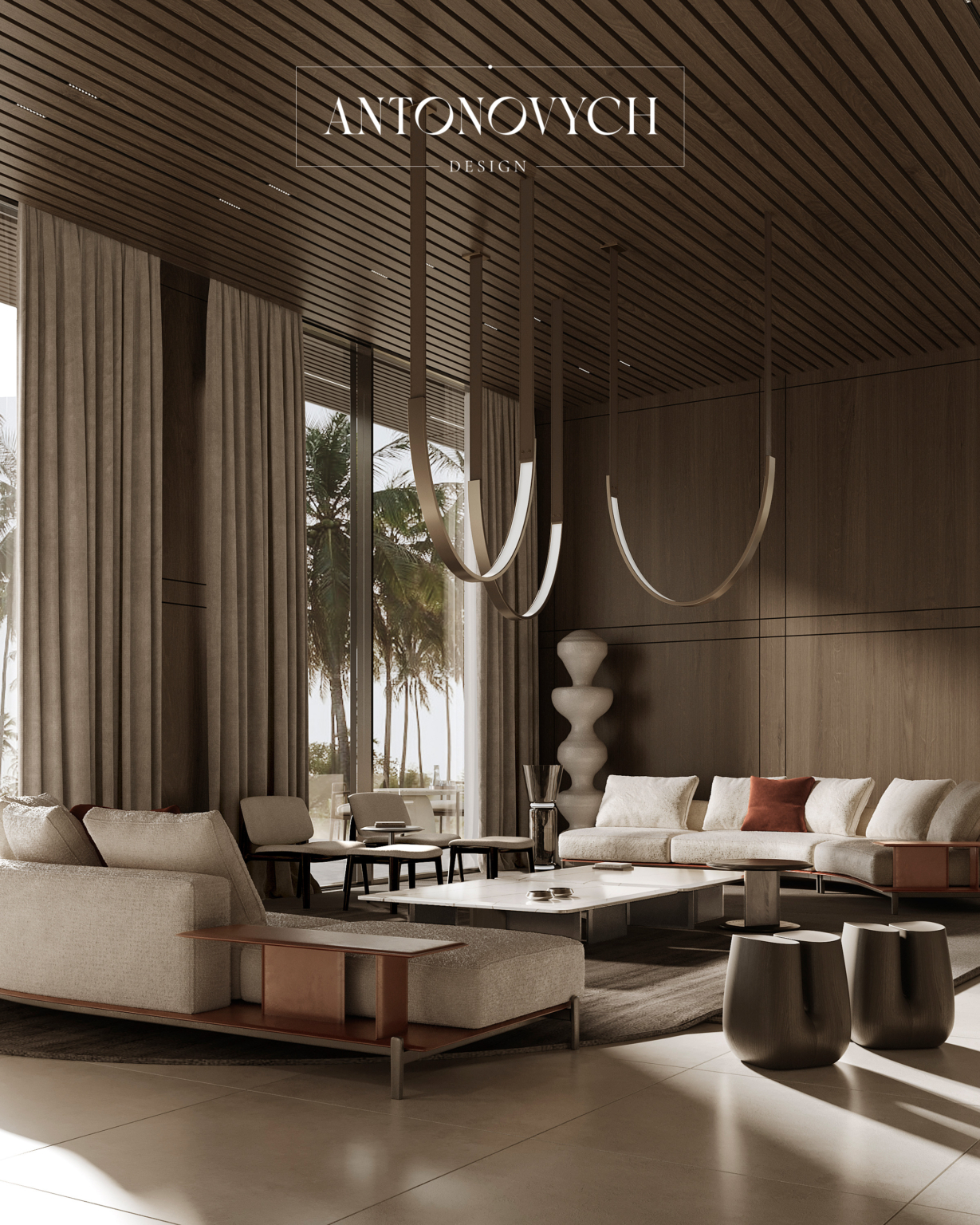 фото: Antonovych Design представляет концепцию адаптивного премиального интерьера в Казахстане