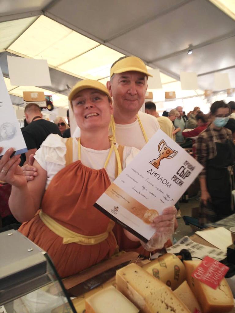 фото: Сыровары победители! Мария и Иван Казимир из Калужской области поразили уникальностью своих сыров