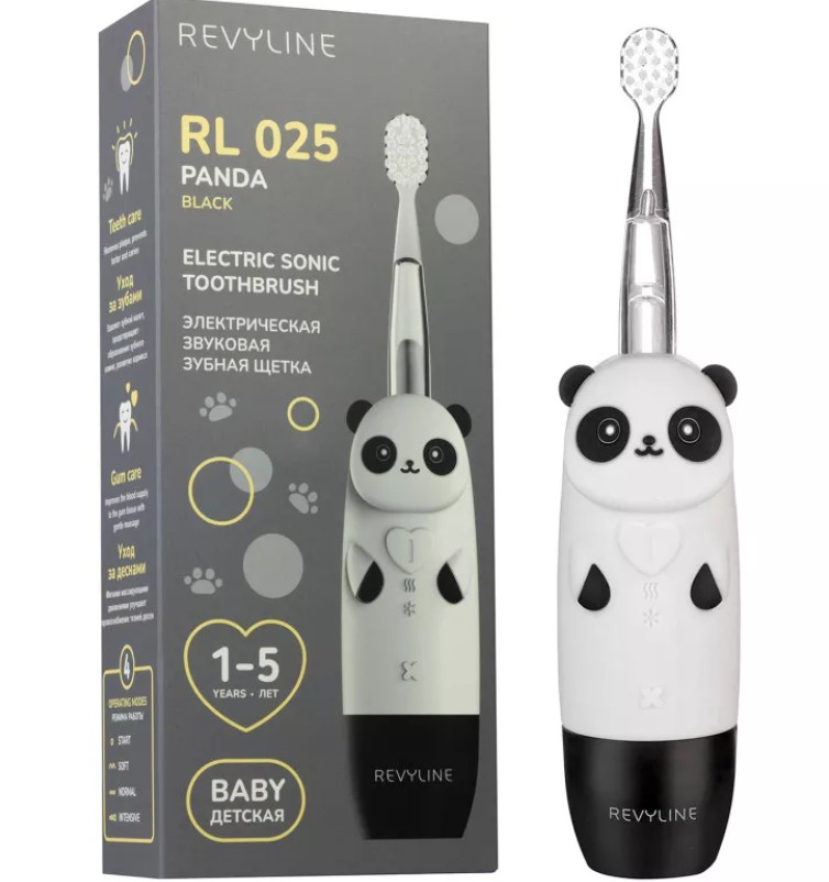 фото: Новые зубные щетки Revyline RL 025 Baby Panda на сайте «Ирригатор.ру»