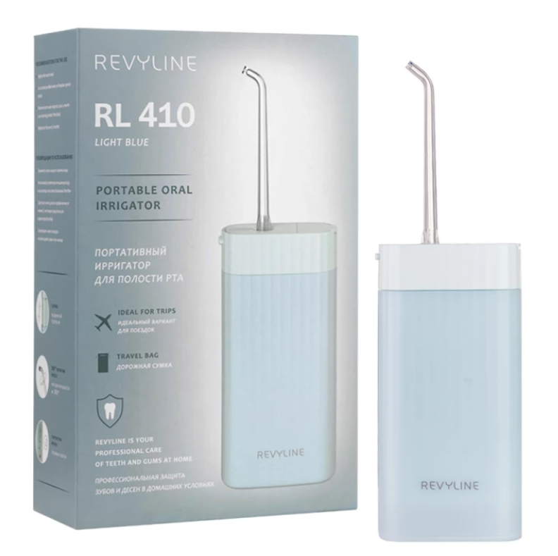 фото: Портативные ирригаторы Revyline RL 410 Light Blue доступны в Барнауле