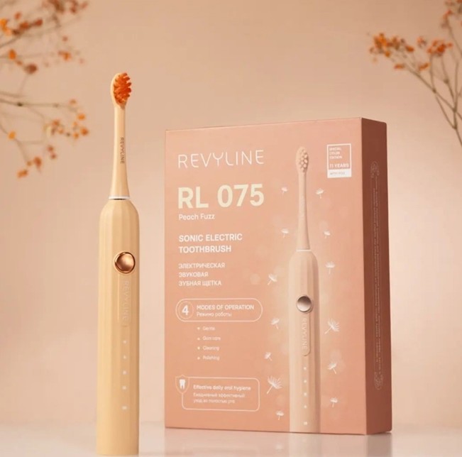 фото: Новые звуковые щетки Revyline RL 075 Peach Fuzz появились в Уфе