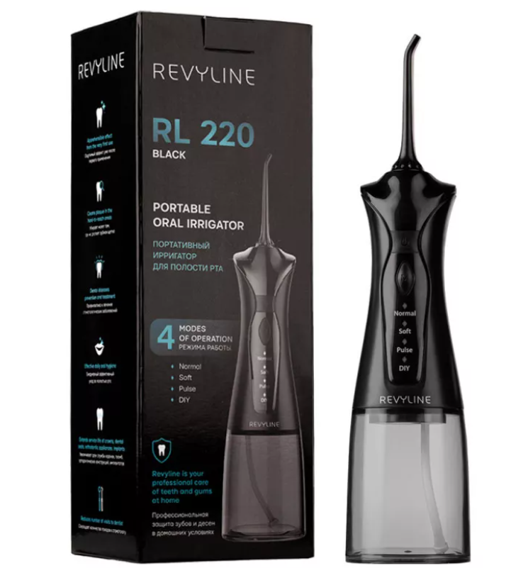 фото: Новые компактные ирригаторы Revyline RL 220 Black появились в продаже в филиале компании в Якутске с доставкой