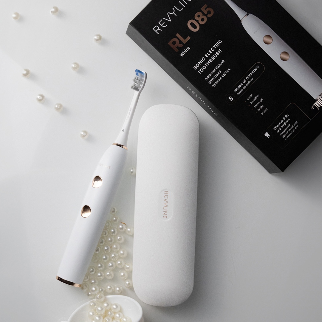 фото: Новые звуковые щетки Revyline RL 085 White доступны в Тольятти