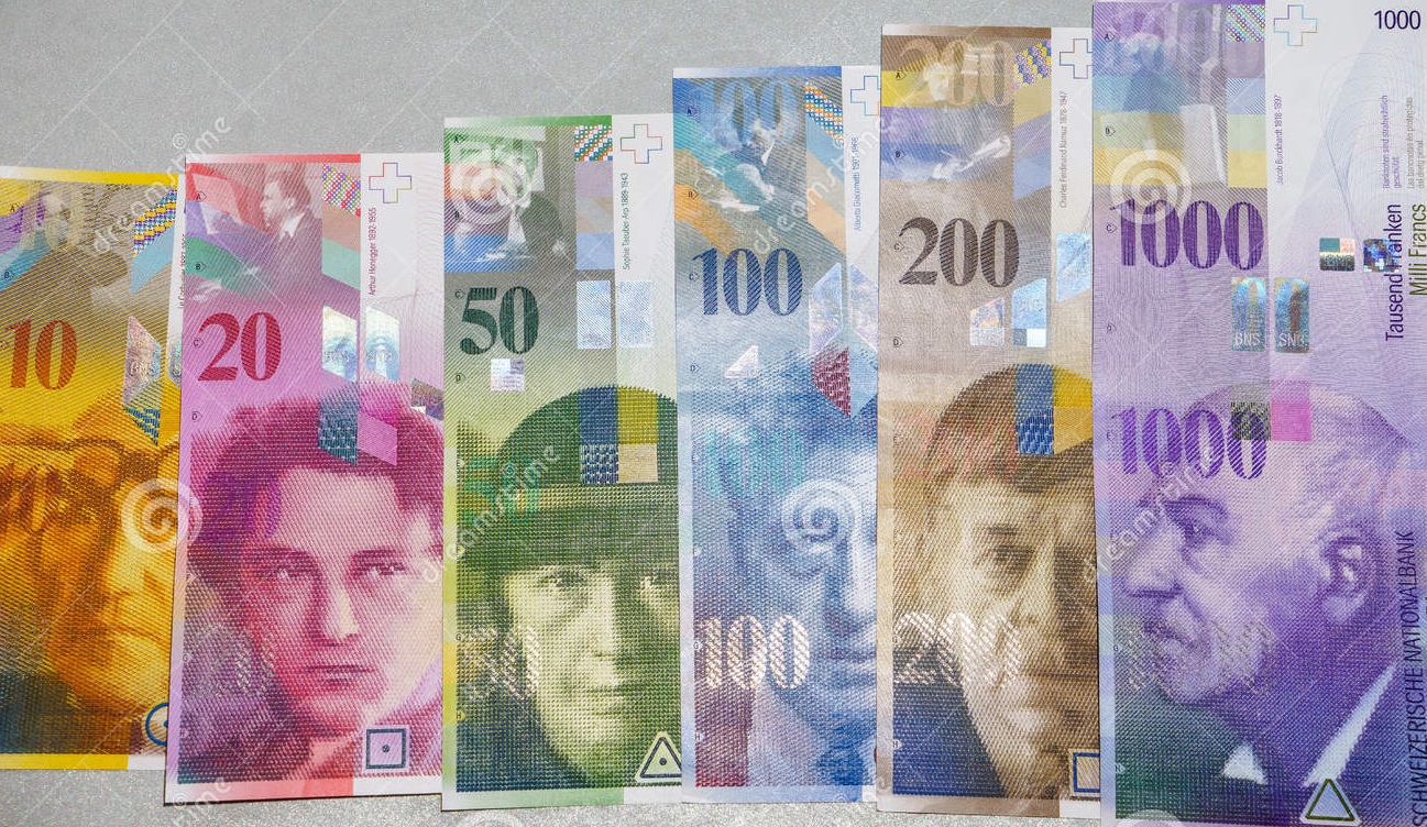 фото: Скупка банкнот. Как обменять старые швейцарские франки