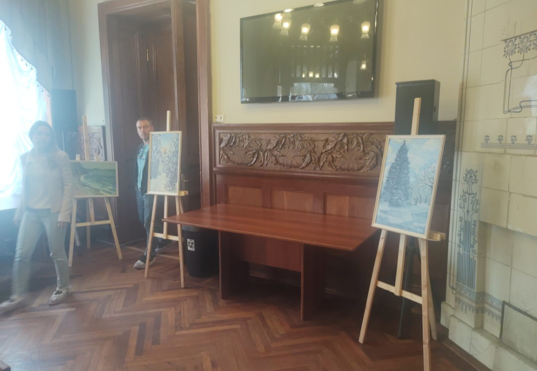 фото: Выставка Светланы Мальковой в Торгово-Промышленной Палате Санкт-Петербурга: Искусство как средство диалога