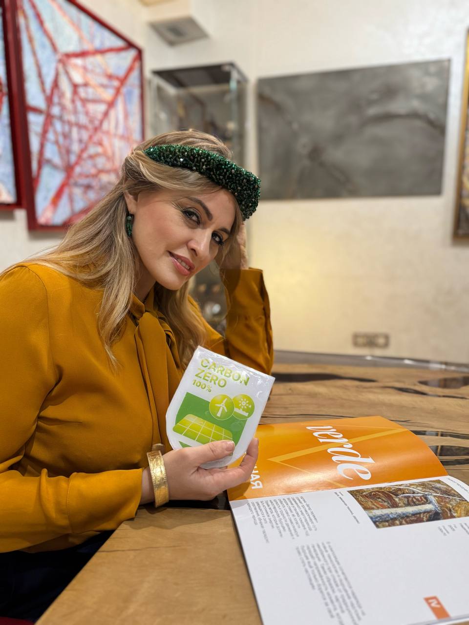 фото: Надежда Елкина представила работы Авердизма на Российской энергетической неделе