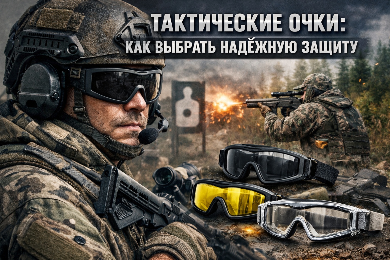 фото: Тактические очки: как выбрать защиту, которая не подведёт