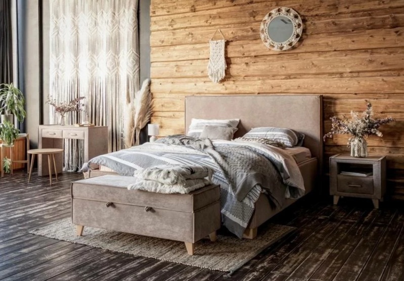 фото: Кровати с мягким изголовьем: как выбрать вариант, который будет удобным каждый день