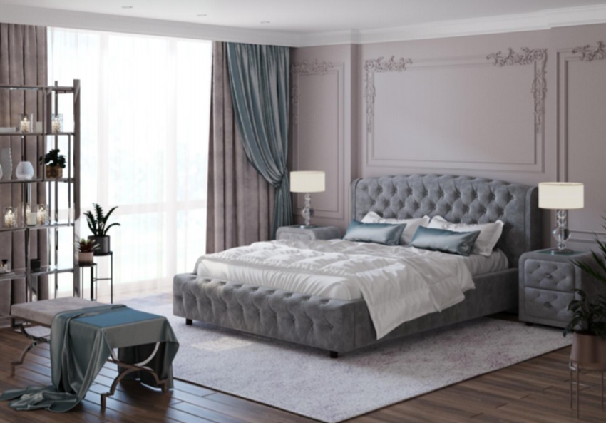 фото: Кровати с мягким изголовьем: как выбрать вариант, который будет удобным каждый день