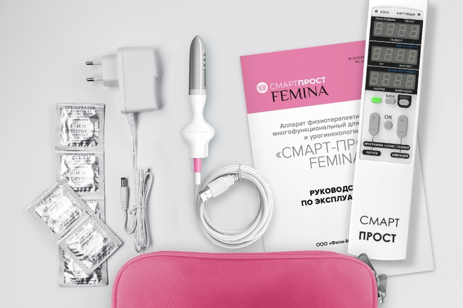 фото: Отечественная разработка для женского здоровья: физиотерапевтический аппарат СМАРТ-ПРОСТ «FEMINA» для комплексного лечения заболеваний органов малого таза